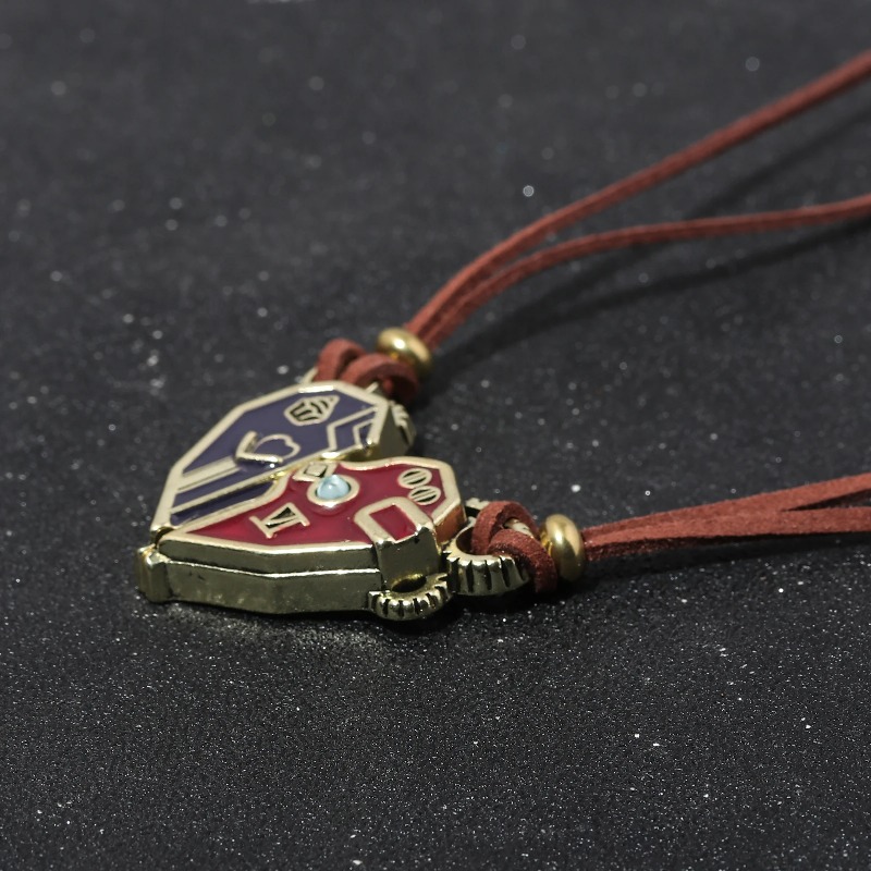 Game Arcane Caitlyn Vi Necklac - Magnetic Clasp Cosplay recension och pris