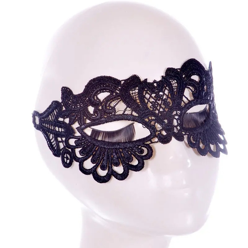 Black Sexy Women Hollow Lace M - Cosplay Prop Kit recension och pris