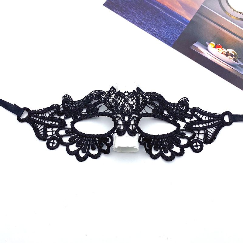 Black Sexy Women Hollow Lace M - Cosplay Prop Kit recension och pris