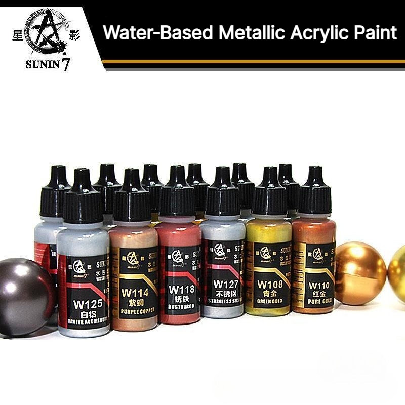 SUNIN 7 W101-124 20ml Eco-frie - Metallic Spray Paint recension och pris