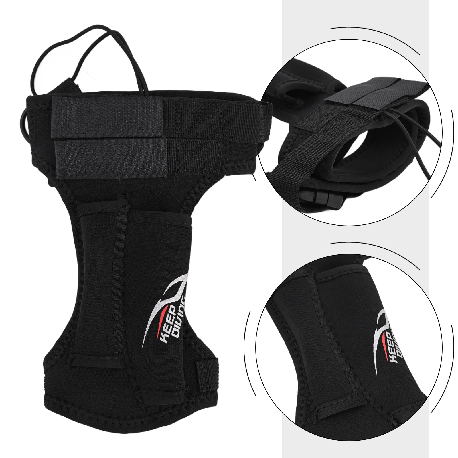 Diving Sheath Made with 3.5mm  - D Ring Strap recension och pris