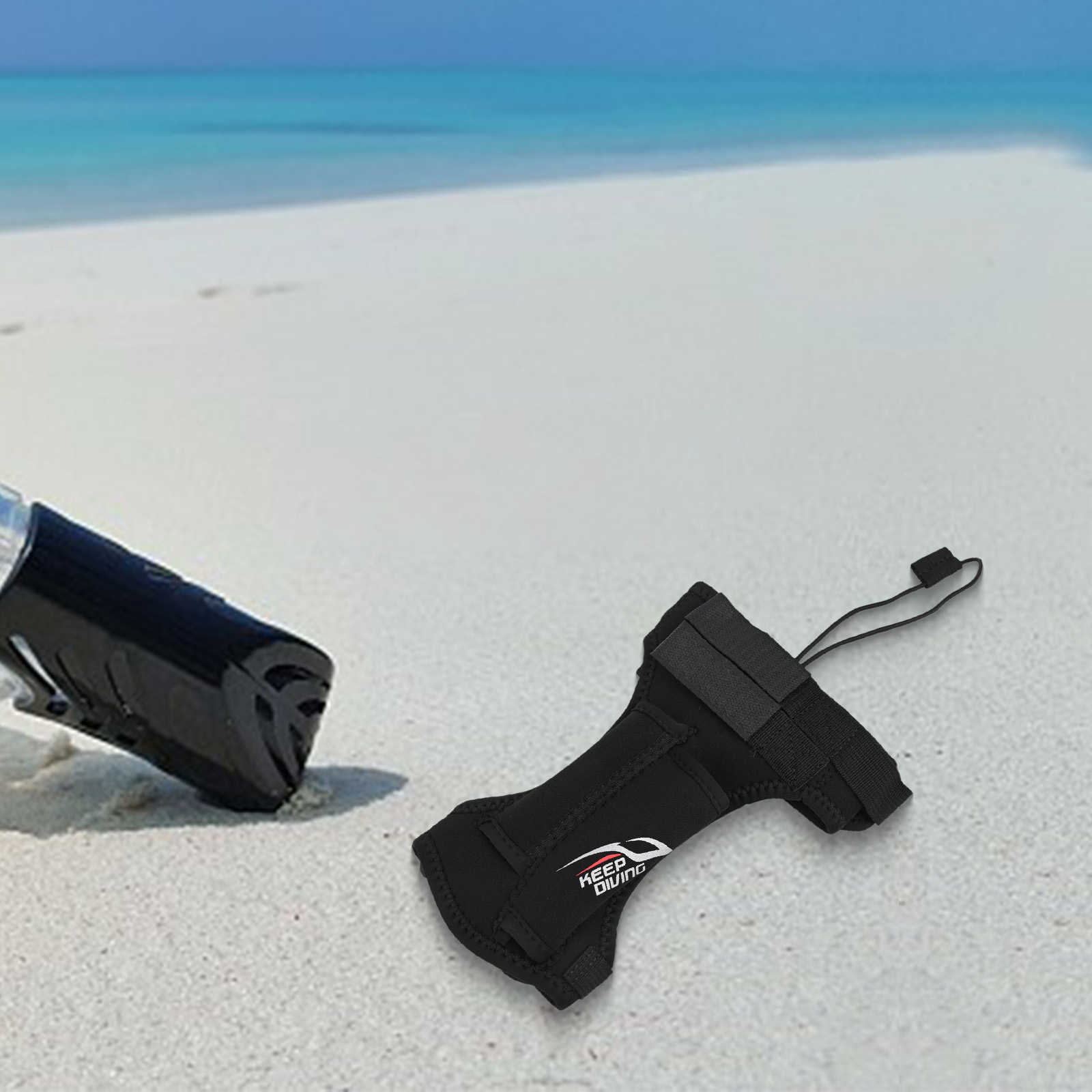 Diving Sheath Made with 3.5mm  - D Ring Strap recension och pris