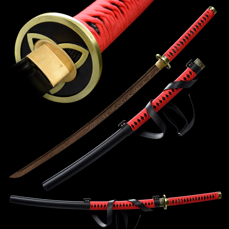 Wooden Katana With Strap Ninja - Cosplay Material For Prop recension och pris
