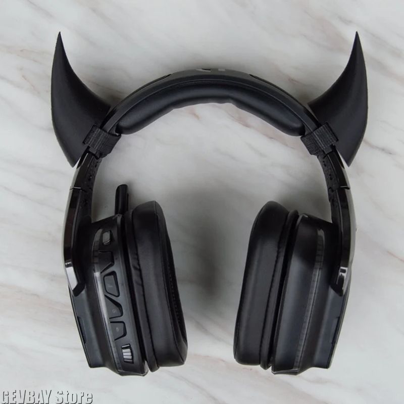 Devil Demon Horns for Headset  - Cosplay Prop Kit recension och pris